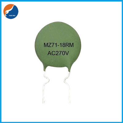 Khử mùi 18 OHM Hệ số nhiệt độ dương PTC Thermistor MZ71-18RM